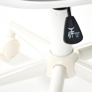 Lasten työtuoli ORLION 2, valkoinen / vaaleanharmaa