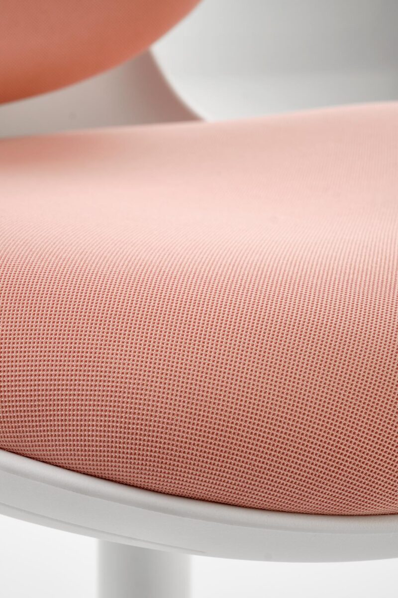 Toimistotuoli ORION, valkoinen / vaaleanpunainen