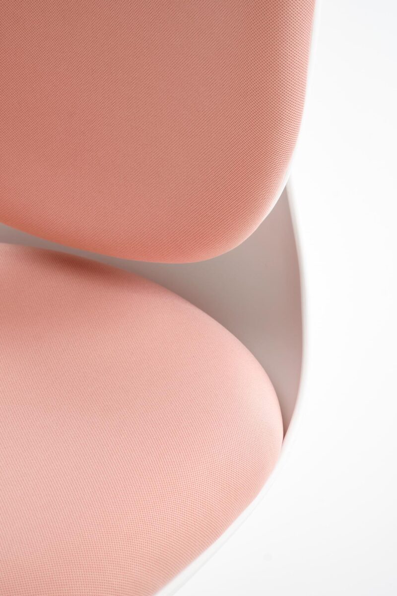 Toimistotuoli ORION, valkoinen / vaaleanpunainen