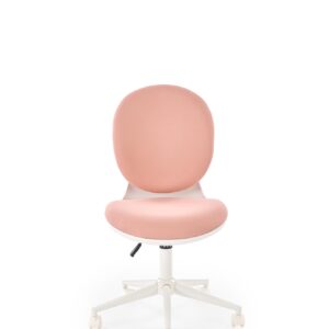 Toimistotuoli ORION, valkoinen / vaaleanpunainen