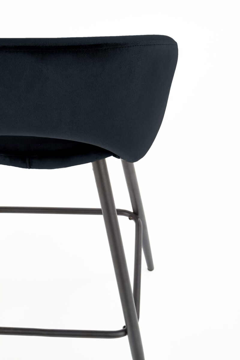 Baari-tuoli OBRA, musta