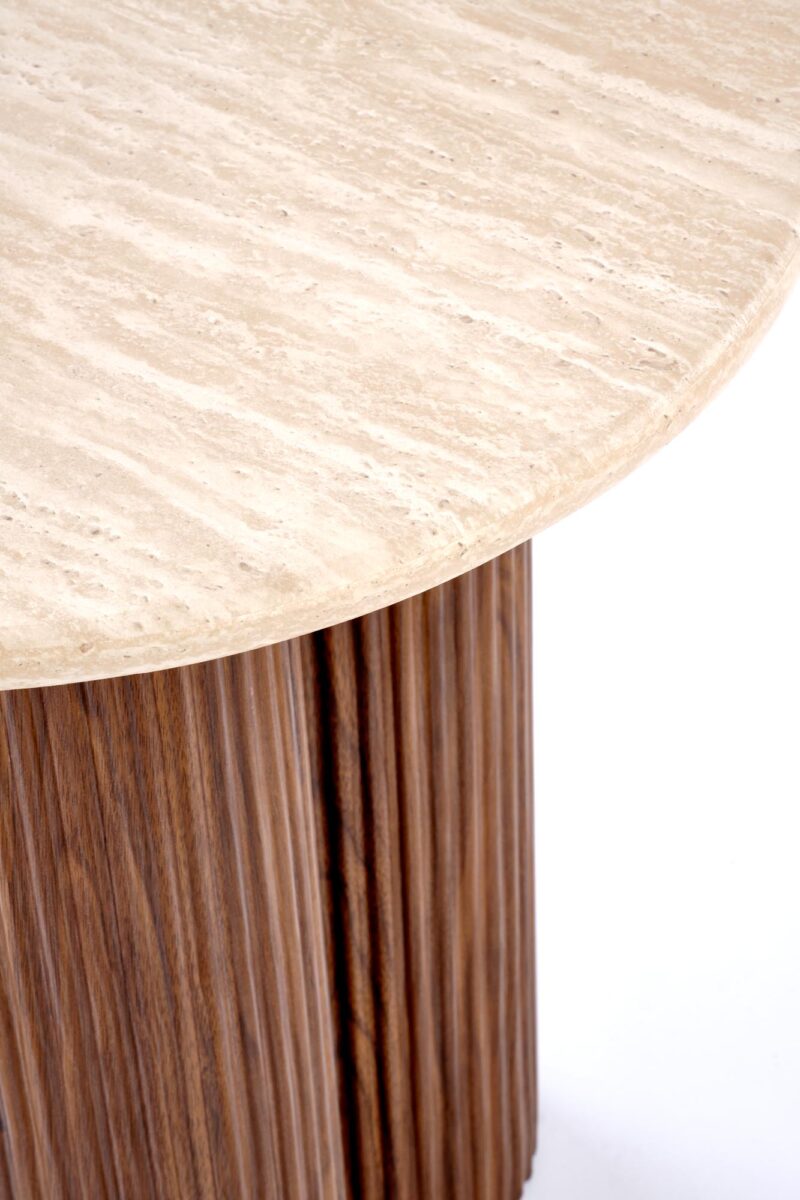 Kahvitalo DOROTEA S, travertiini / pähkinä