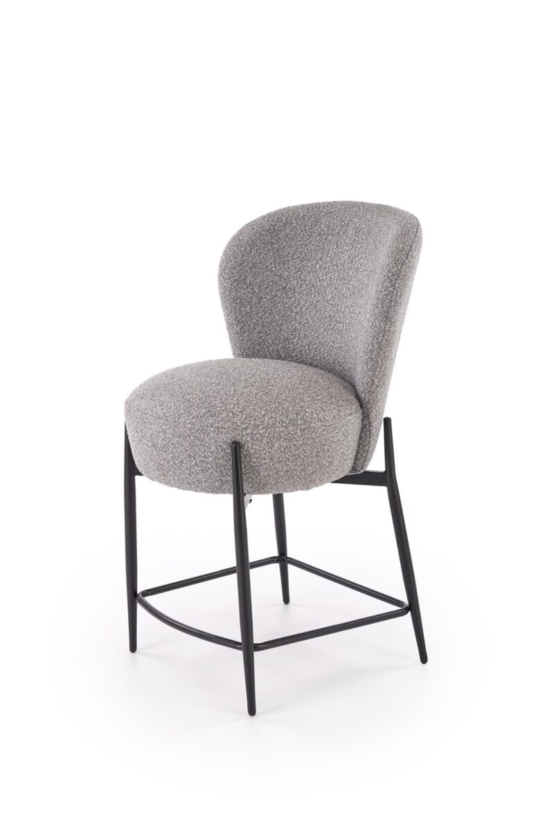 Baarituoli ASHLA, harmaa