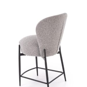 Baarituoli ASHLA, harmaa