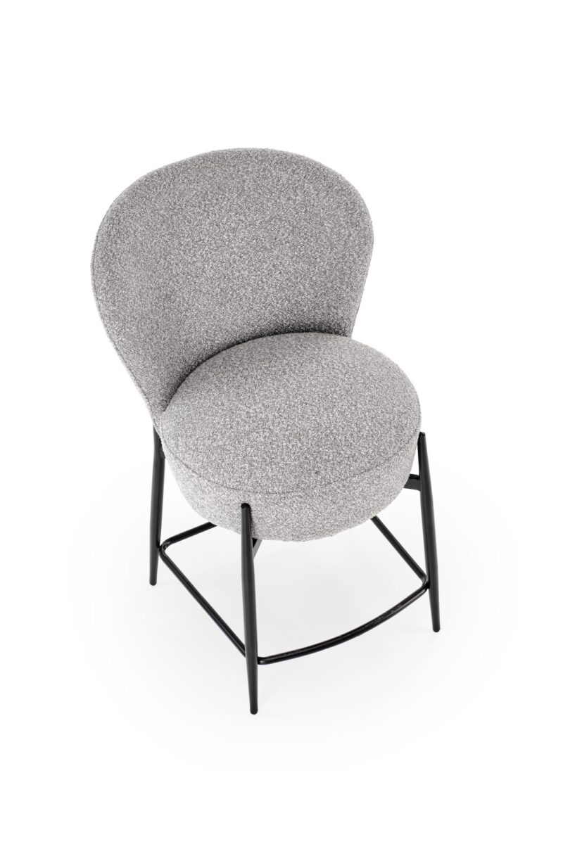 Baarituoli ASHLA, harmaa