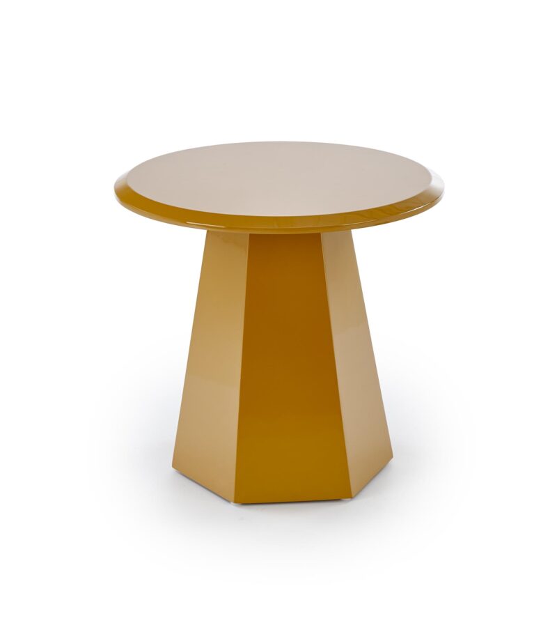 Kahvilapöytä ZARON, sinappi