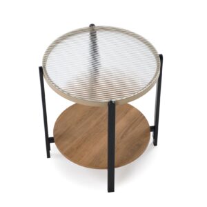 Kahvikuppi MERIBEL, luonnollinen / musta