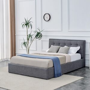 PAMA 140x200 sängi, jossa on pesukasti