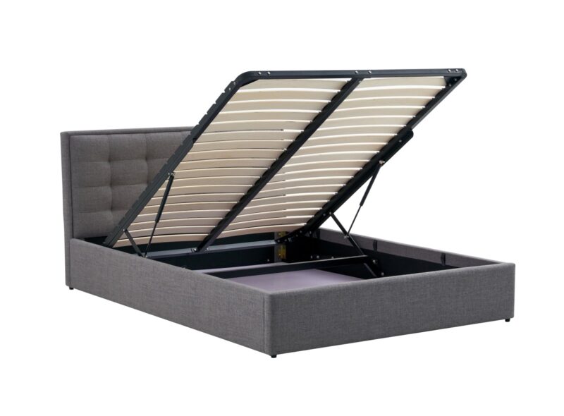 PAMA 140x200 sängi, jossa on pesukasti