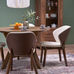 Pyöreä Ruokapöytä RUPLIN, pähkinäpuu