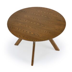 Pyöreä Ruokapöytä RUPLIN, pähkinäpuu