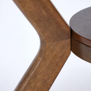 Pyöreä Ruokapöytä RUPLIN, pähkinäpuu