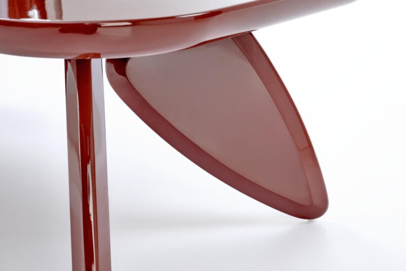 Sohvapöytä SORVIN, tumma punainen