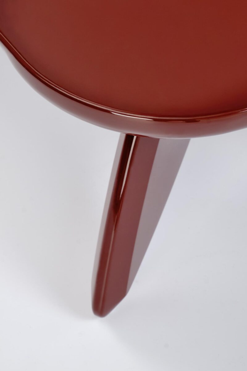 Sohvapöytä SORVIN, tumma punainen