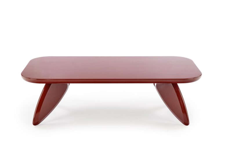 Sohvapöytä SORVIN, tumma punainen