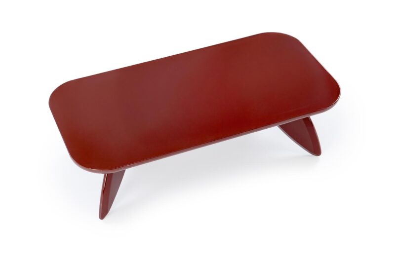 Sohvapöytä SORVIN, tumma punainen