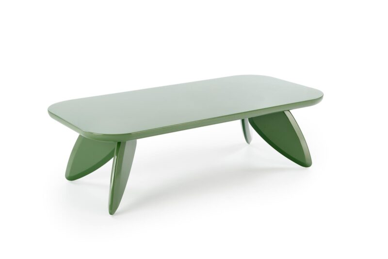 Kahvilatabletti SORVIN, vaaleansininen / vihreä