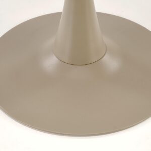 Pyöreä ruokapöytä TOLMAR, travertiini / kashmir