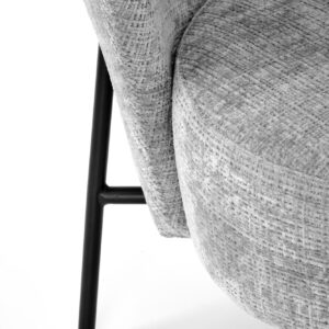 Nojatuoli CALVIERA, harmaa.