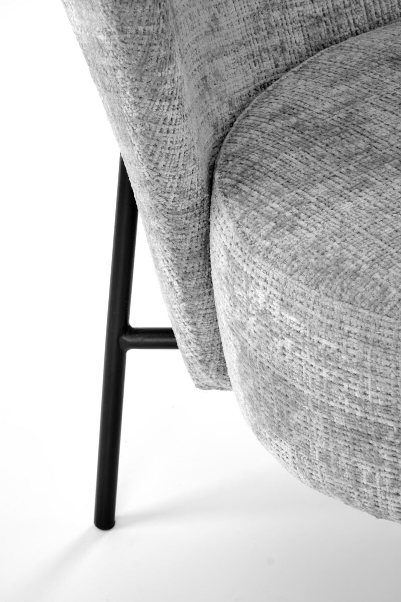 Nojatuoli CALVIERA, harmaa.