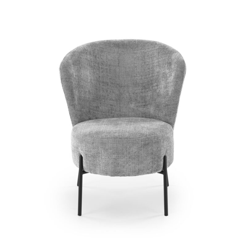 Nojatuoli CALVIERA, harmaa.