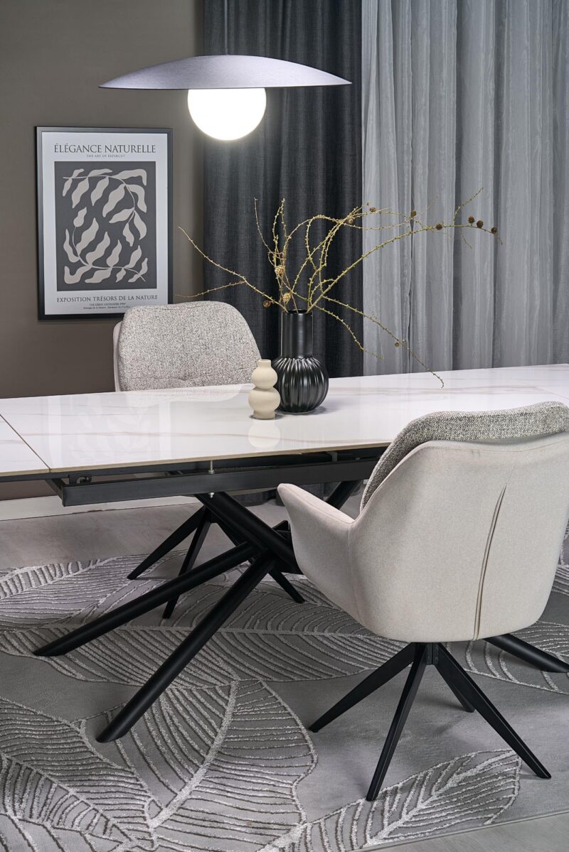 Käännöspöytä RILEY, vaaleansininen