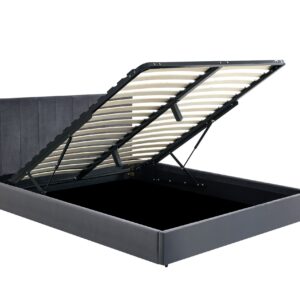 Sänky HENDRIK, harmaa