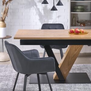 Käännettävä tuoli SAVANNAH, harmaa