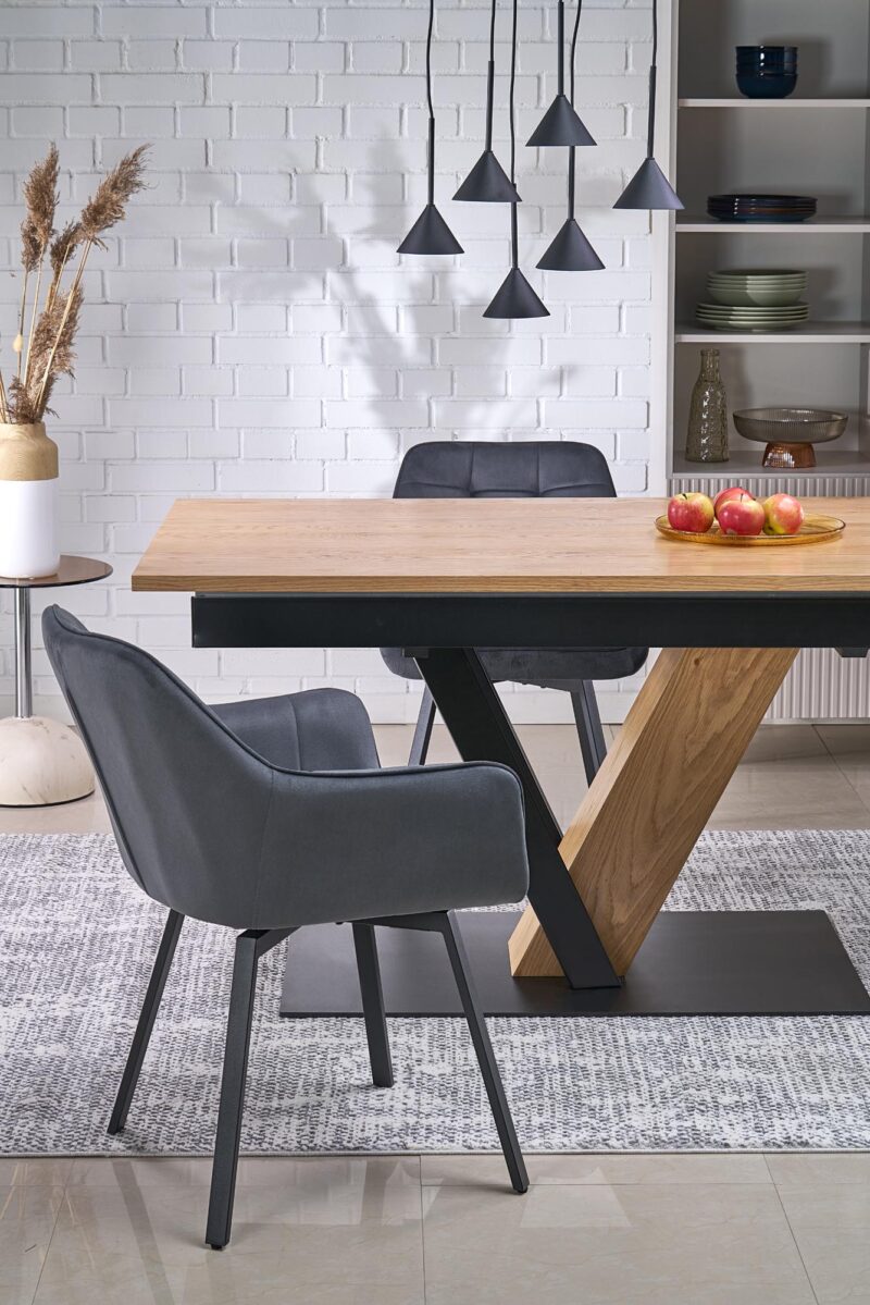 Käännettävä tuoli SAVANNAH, harmaa