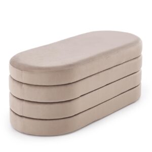 CALPI istuinpenkki säilytysominaisuudella, beige