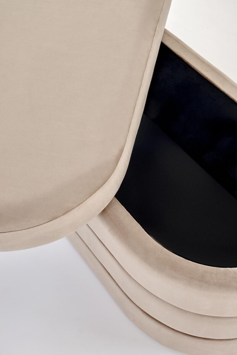 CALPI istuinpenkki säilytysominaisuudella, beige