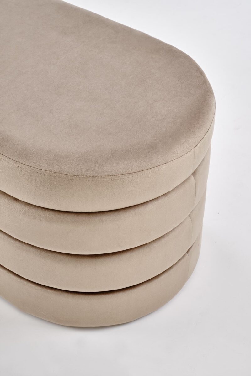 CALPI istuinpenkki säilytysominaisuudella, beige