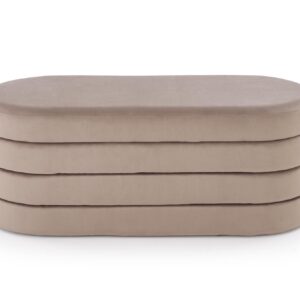 CALPI istuinpenkki säilytysominaisuudella, beige