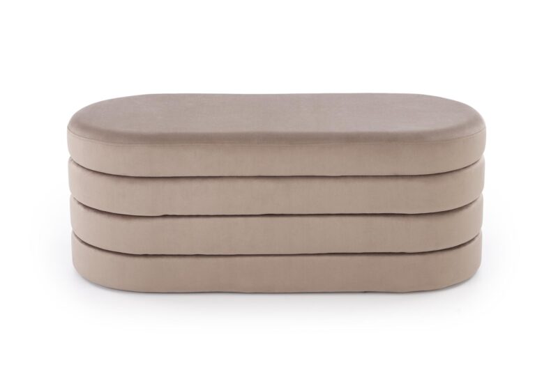 CALPI istuinpenkki säilytysominaisuudella, beige