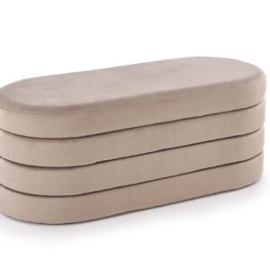 CALPI istuinpenkki säilytysominaisuudella, beige