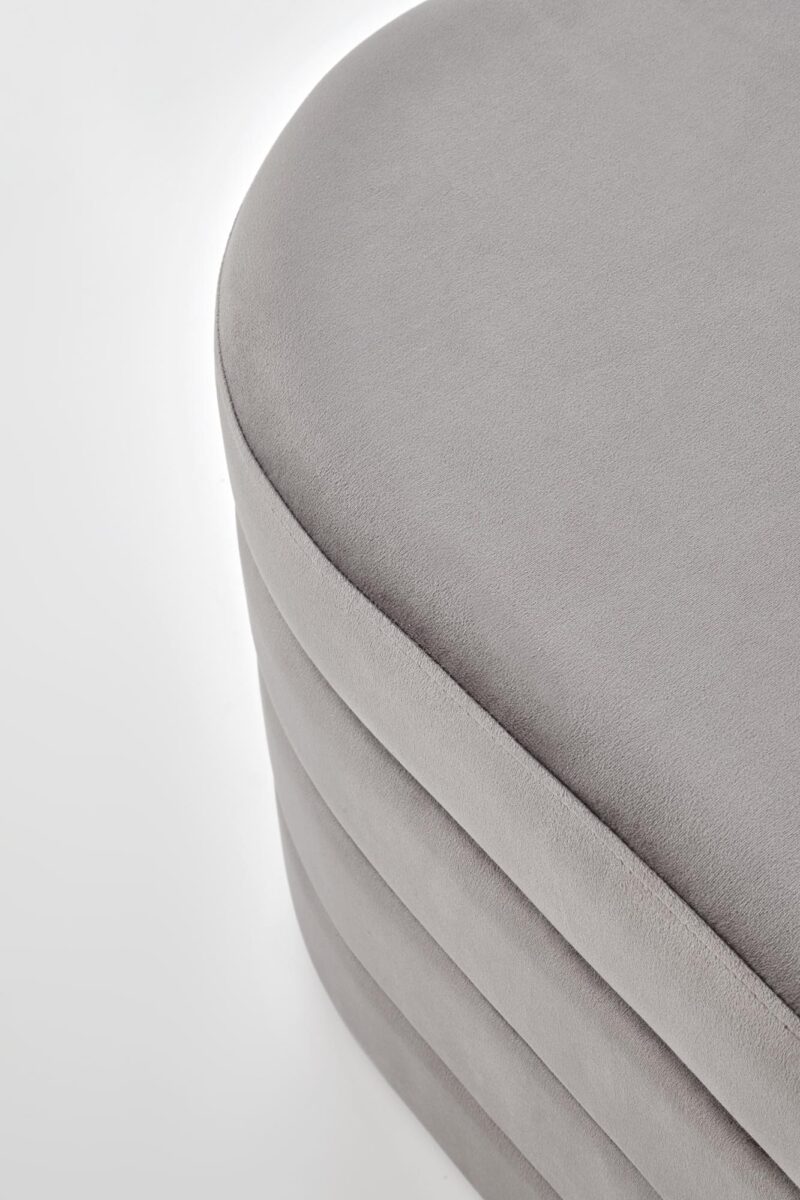 CALPI istuinos, jossa on säilytystila, harmaa