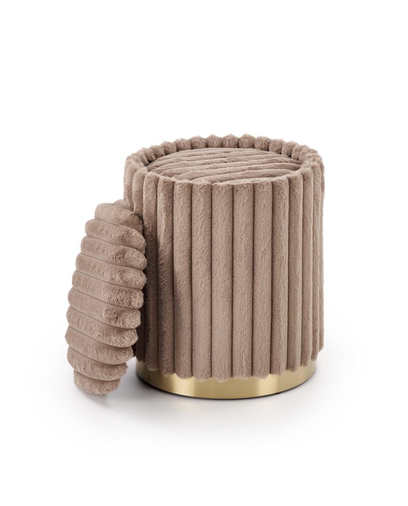 Sohvapöytäsetti FIDO / cappuccino / kulta