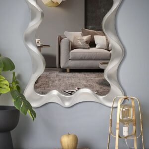 Seinäpeili DECO, antiikkhopea