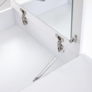 Meikkipöytä MEGARA, valkoinen