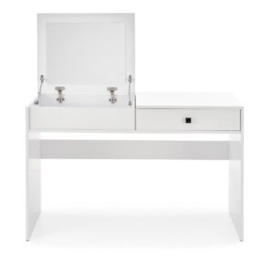 Meikkipöytä MEGARA, valkoinen