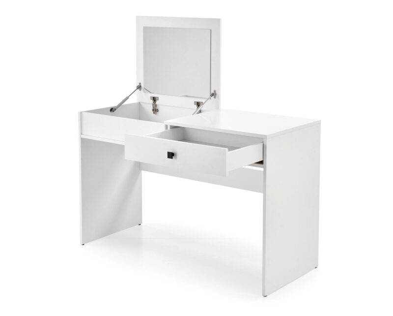 Meikkipöytä MEGARA, valkoinen