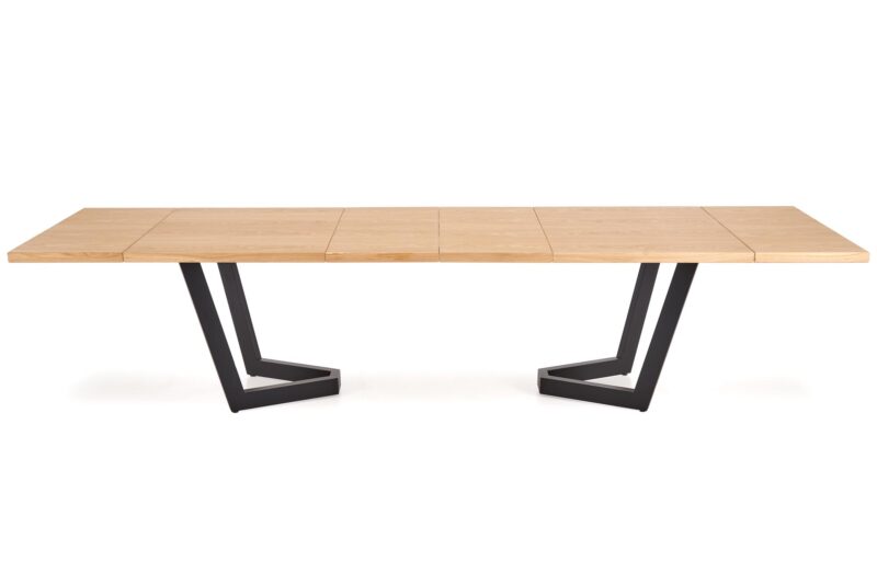 Pidentävä Ruokapöytä MASENO 2, luonnollinen tammi