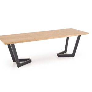 Pidentävä Ruokapöytä MASENO 2, luonnollinen tammi