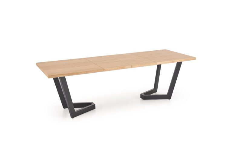 Pidentävä Ruokapöytä MASENO 2, luonnollinen tammi