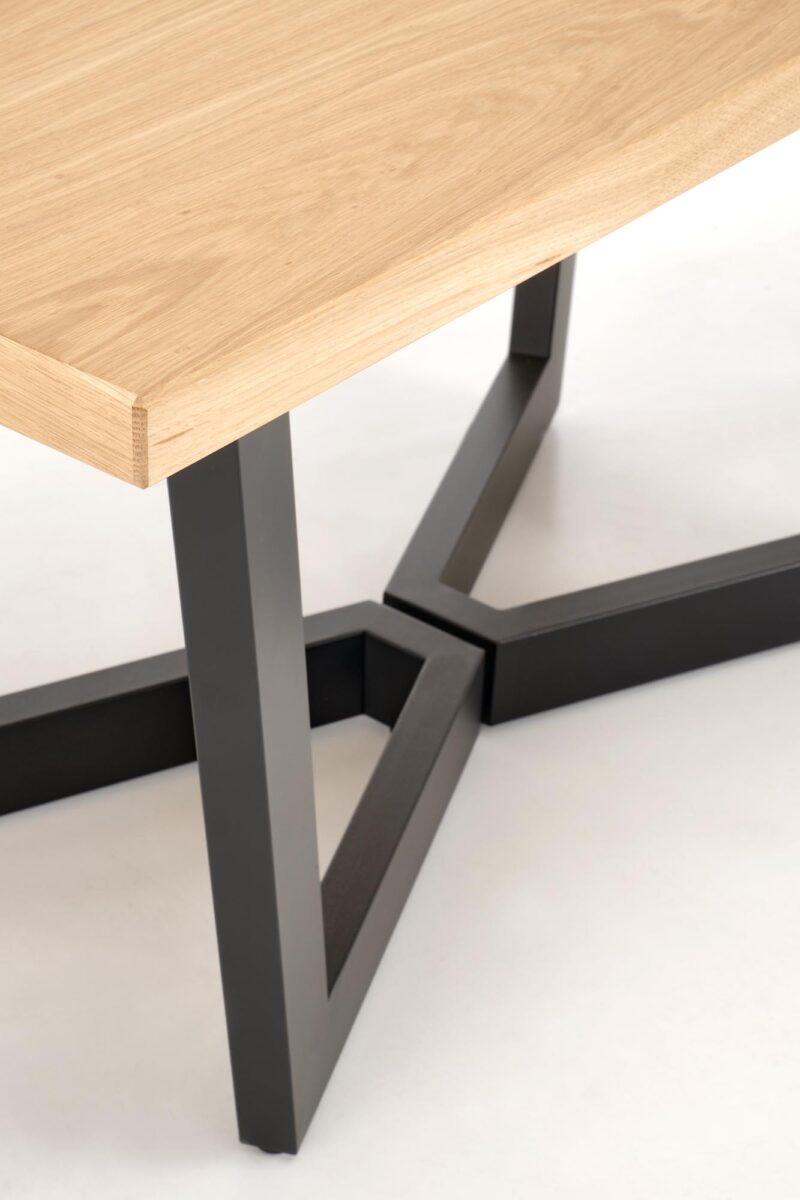 Pidentävä Ruokapöytä MASENO 2, luonnollinen tammi