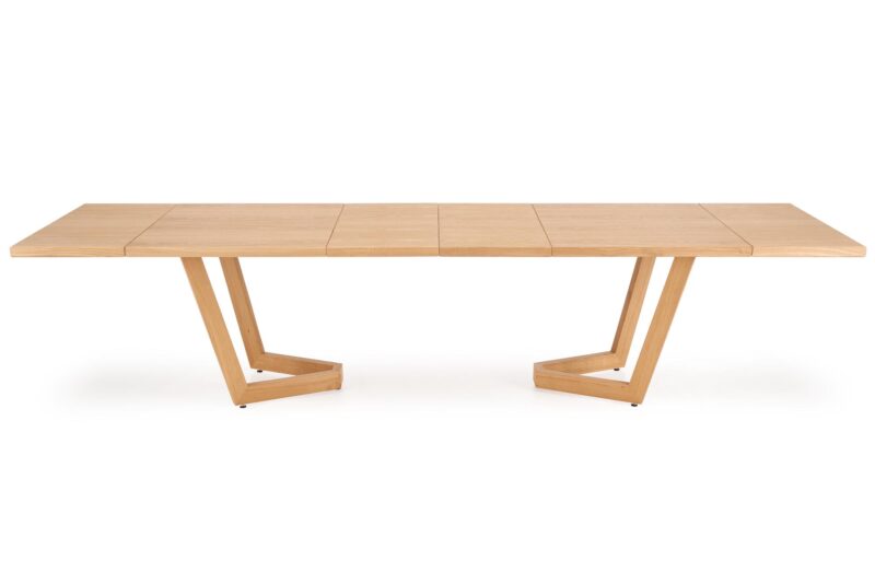 Pidennettävä ruokapöytä MASENO 3, luonnon tammesta
