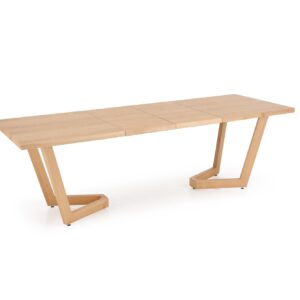 Pidennettävä ruokapöytä MASENO 3, luonnon tammesta
