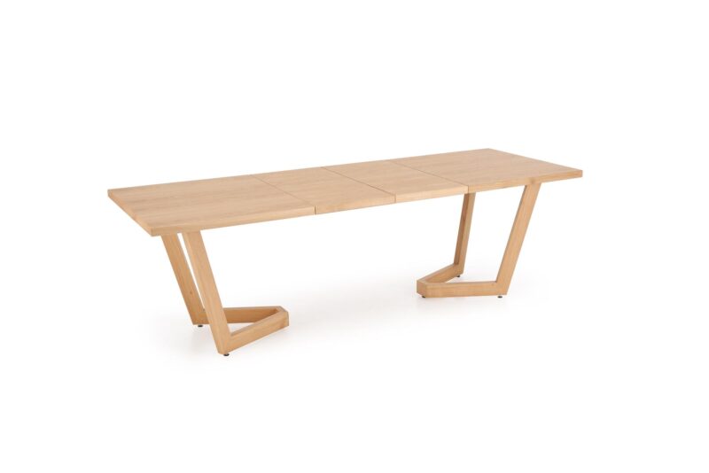 Pidennettävä ruokapöytä MASENO 3, luonnon tammesta