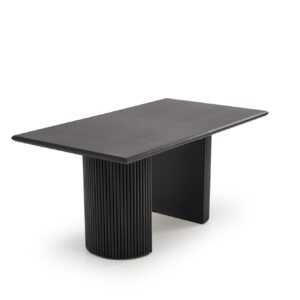 Pidentävä ruokapöytä BOLVION, musta / musta