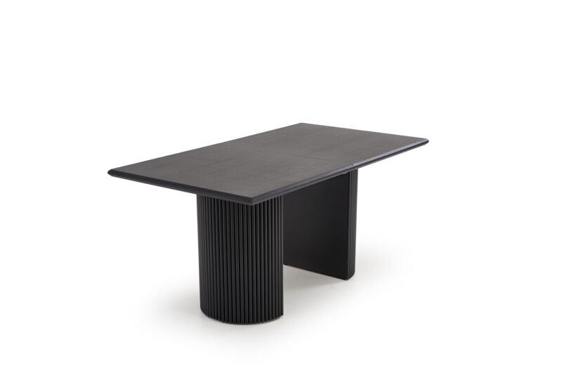 Pidentävä ruokapöytä BOLVION, musta / musta